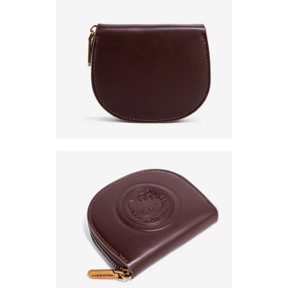 Adorable Hello Kitty Retro Card Holder Zipper ID Wallet for Girls & Women - Picture 3 of 5